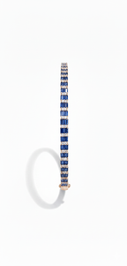 Sapphire Line Bangle