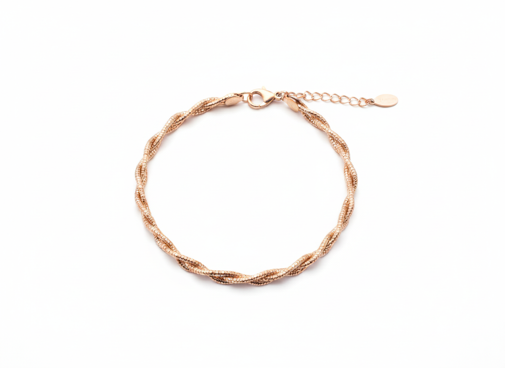 Golden Twist Bracelet