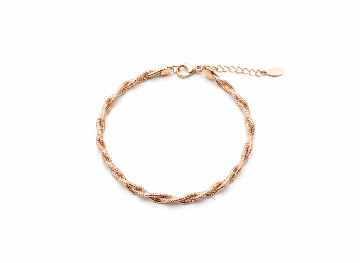 Golden Twist Bracelet