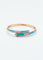 Turquoise Segment Bangle