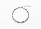 Silver Triple Twist Bracelet