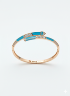 Turquoise Segment Bangle