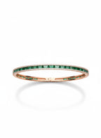 Emerald Line Bangle