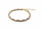 Tri-Tone Weave Bracelet
