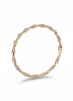 Tri-Tone Weave Bracelet