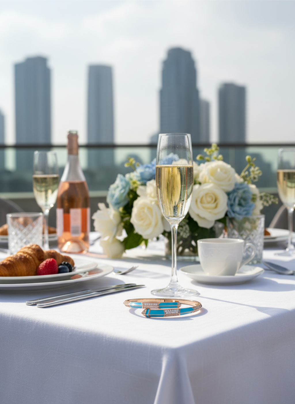 Turquoise Segment Bangle