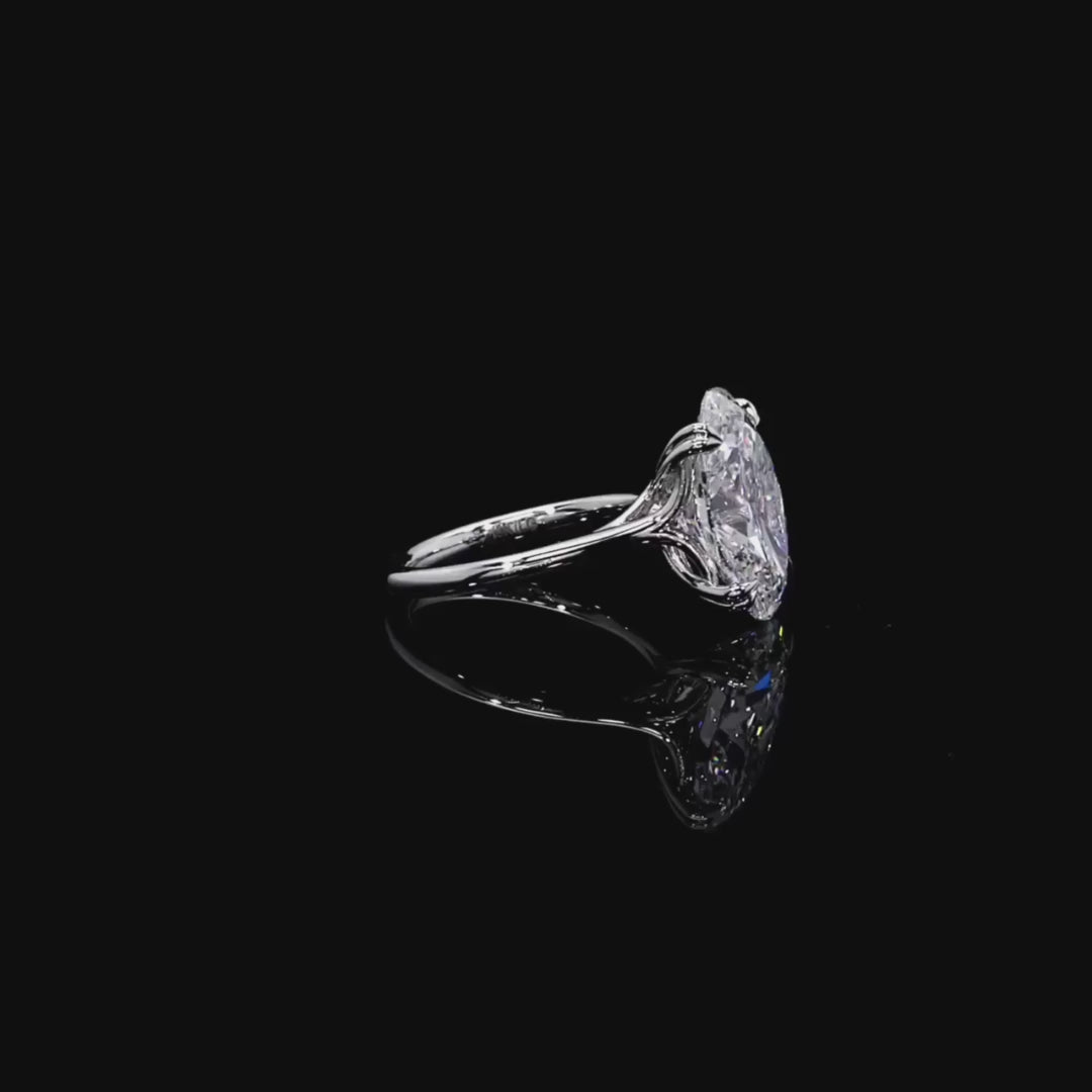 Orelia Oval Solitaire Ring