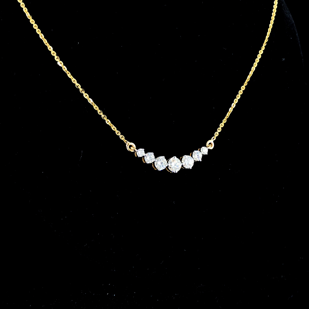 Luminara Seven-Stone Diamond Pendant